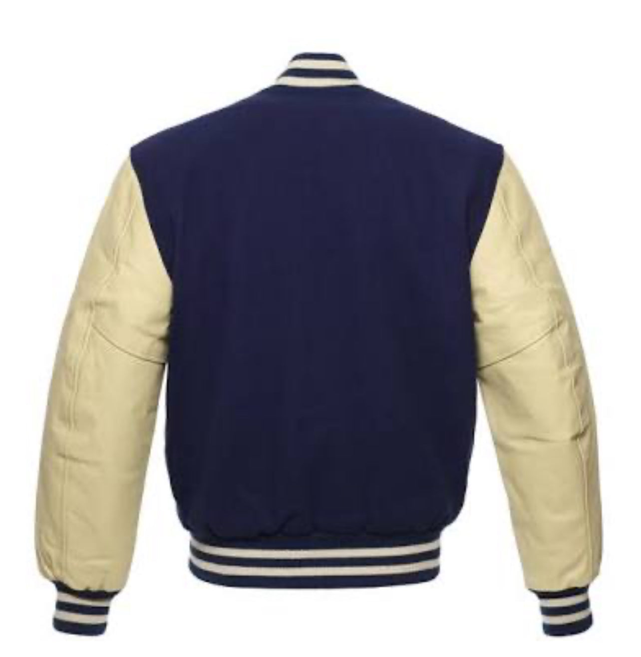 Varsity jacket navy/white