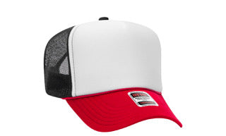 Trucker red/white