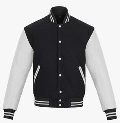 Varsity jacket black/white