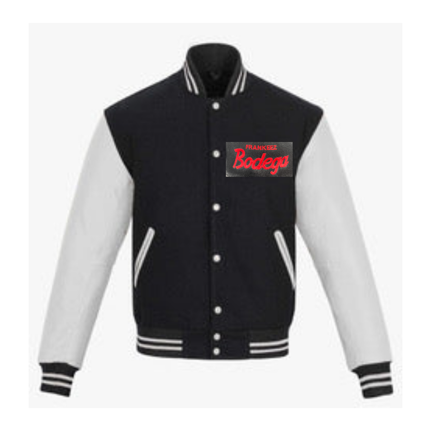 Varsity jacket black/white